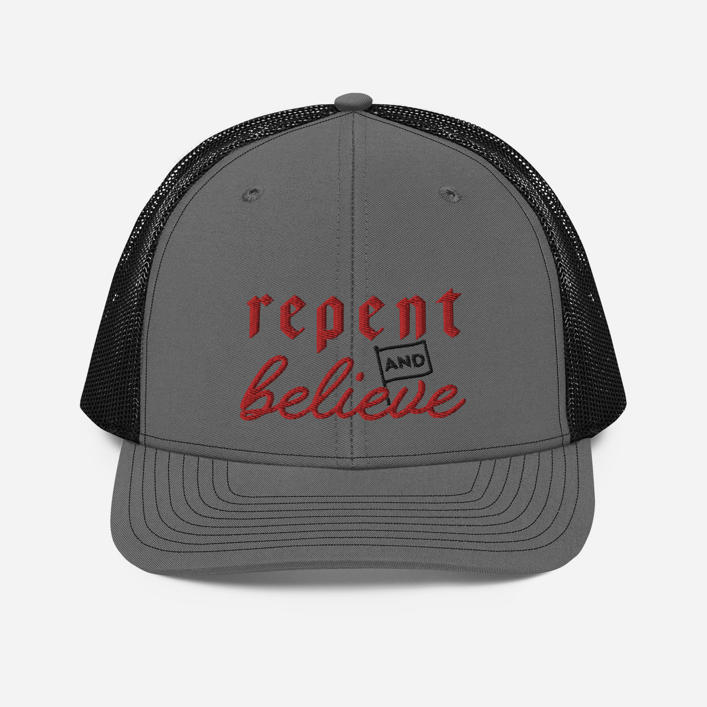 Repent and Believe Richardson Trucker Hat
