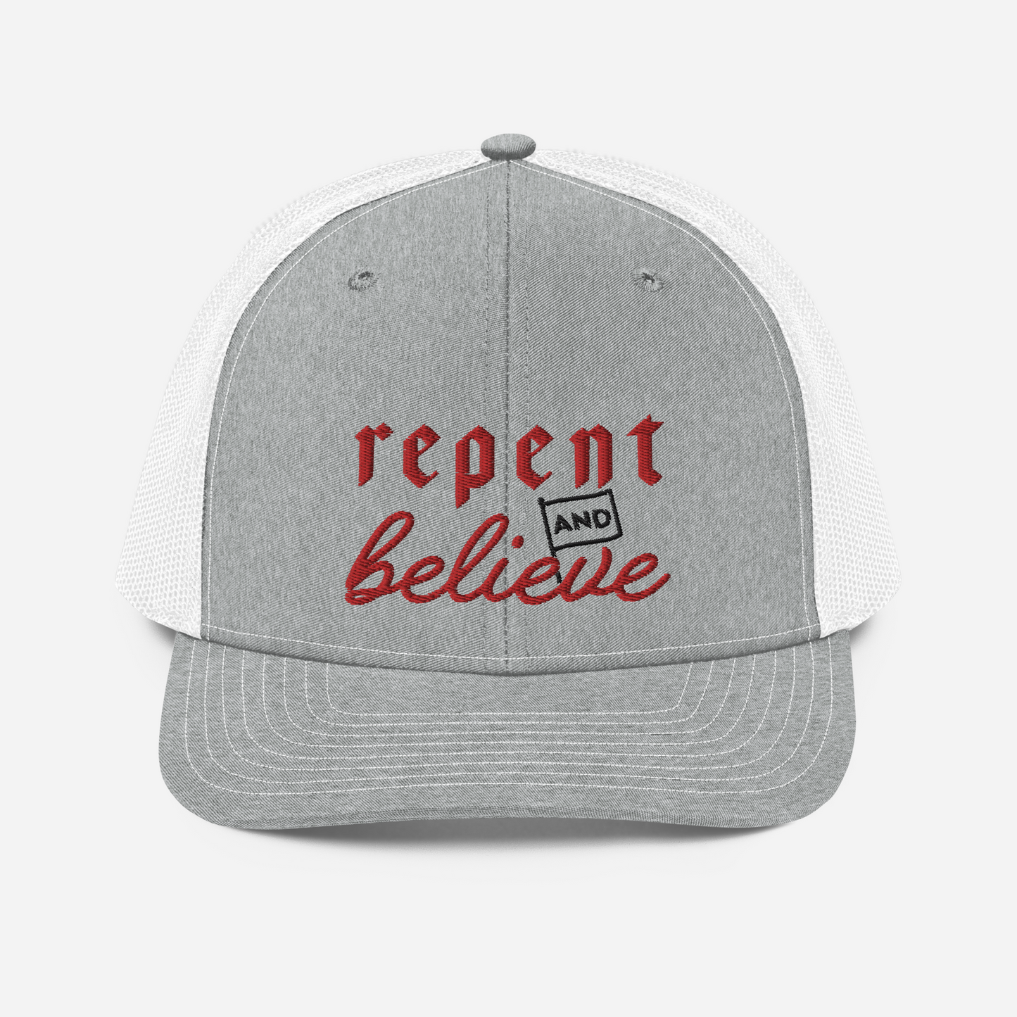 Repent and Believe Richardson Trucker Hat