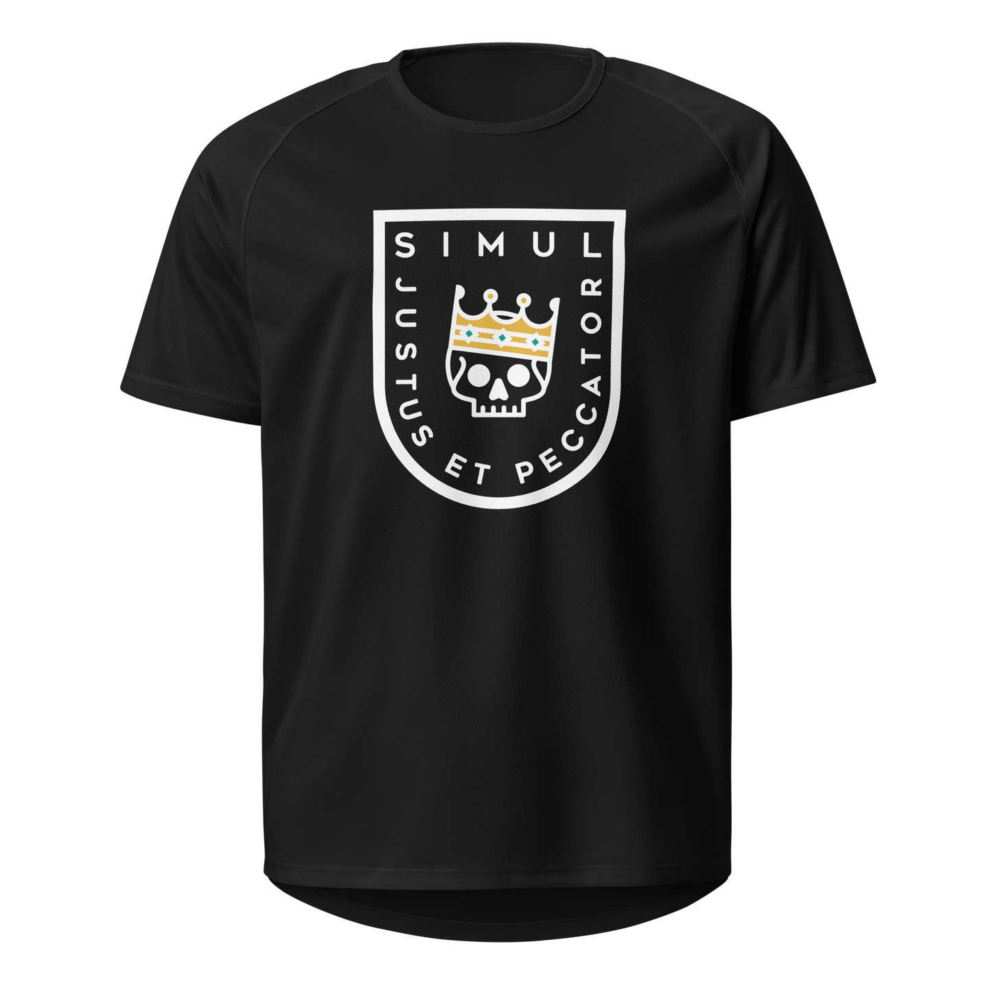Simul Justus et Peccator Active T-Shirt