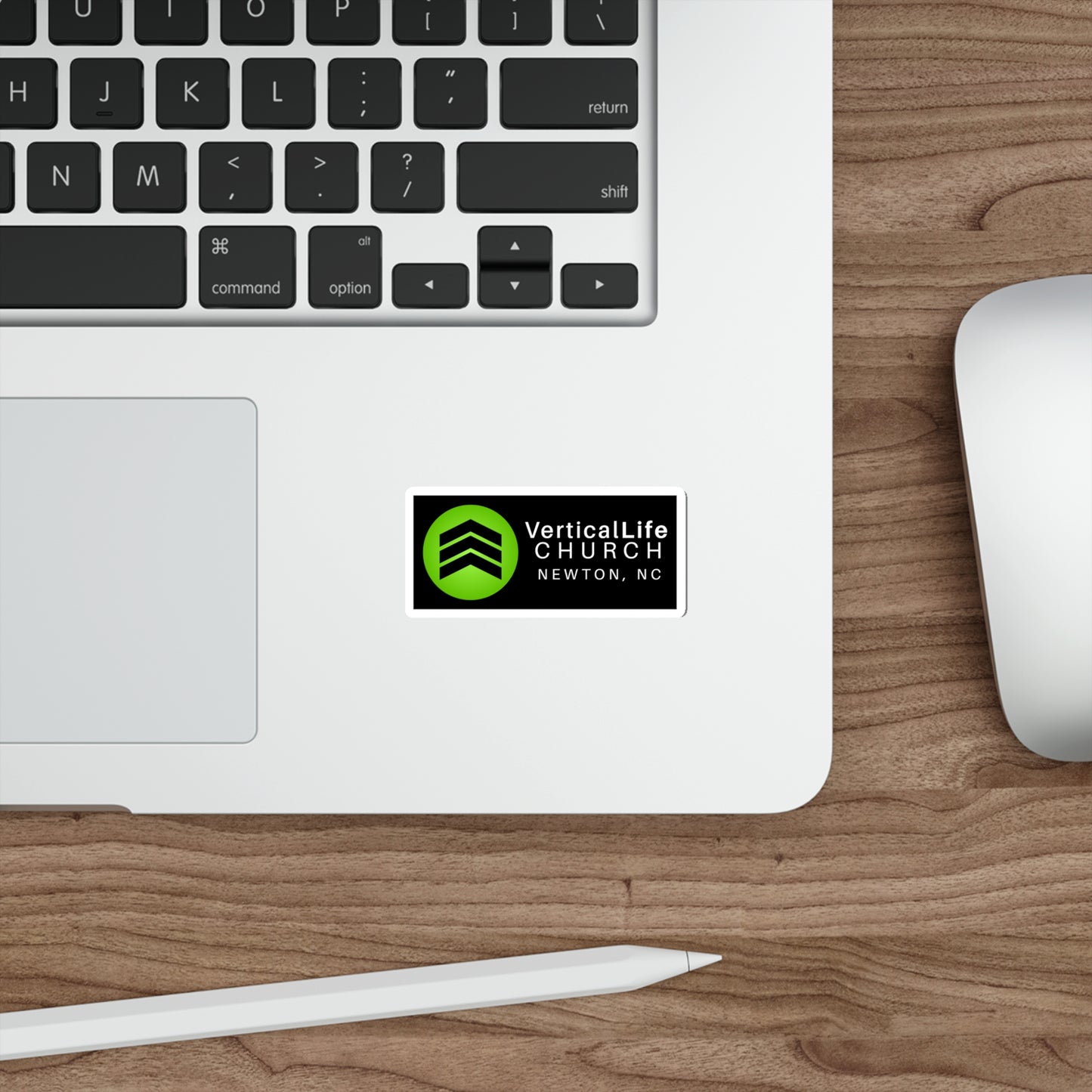 Vertical Life Church Sticker