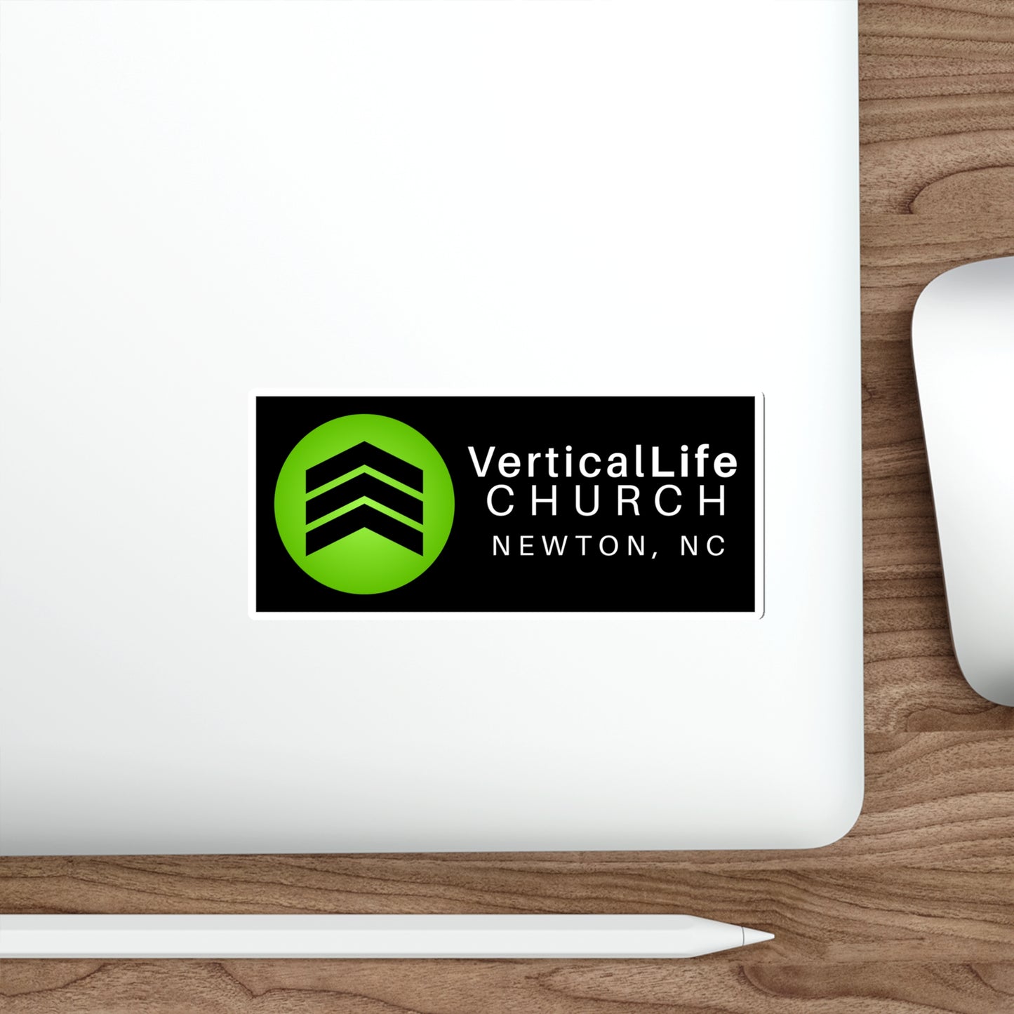 Vertical Life Church Sticker