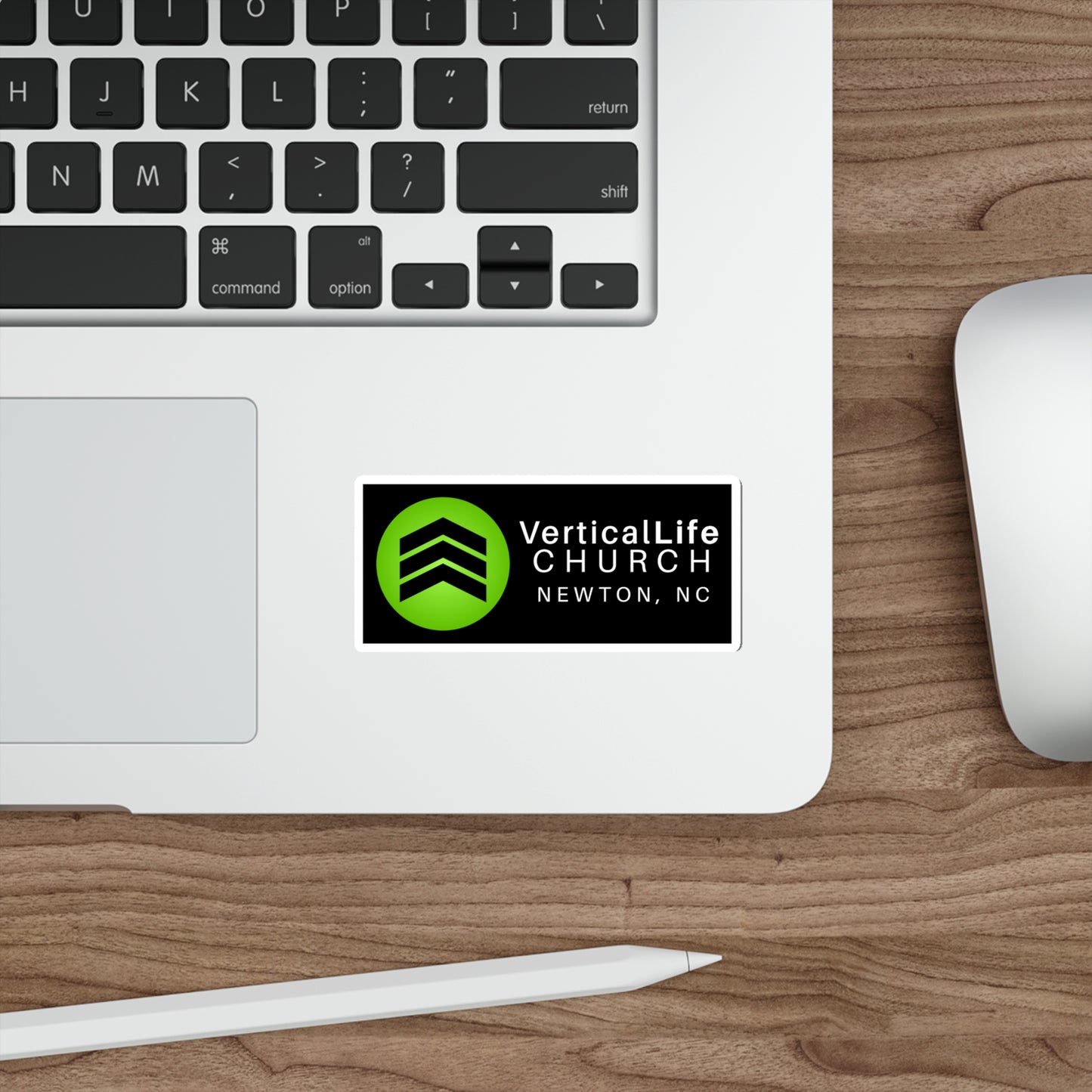 Vertical Life Church Sticker