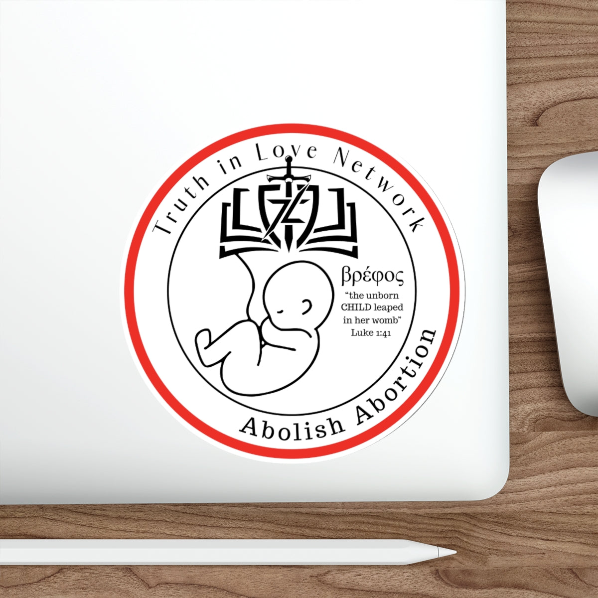 Abolish Abortion Sticker