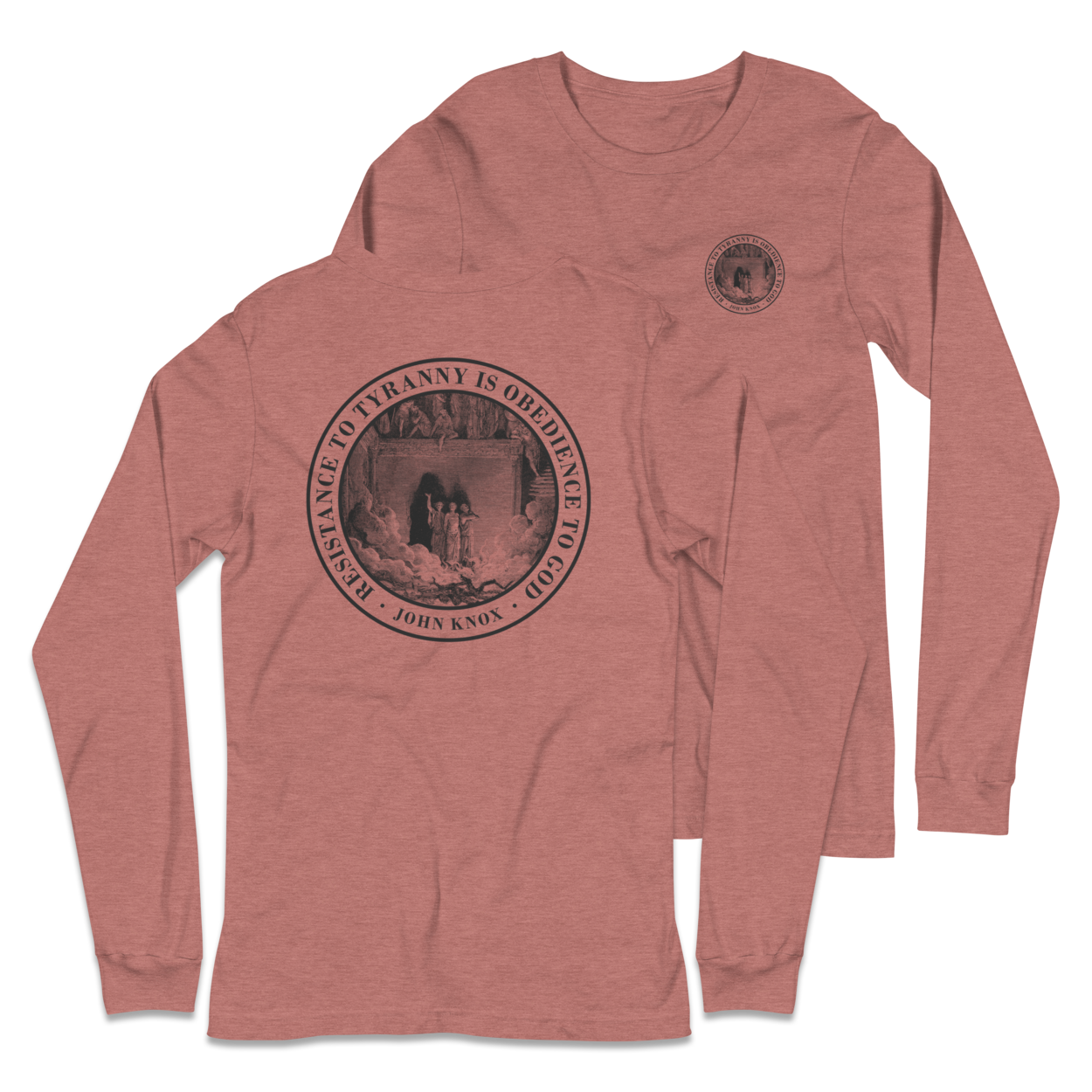 Resist Tyranny Long Sleeve Shirt - 1689 Designs