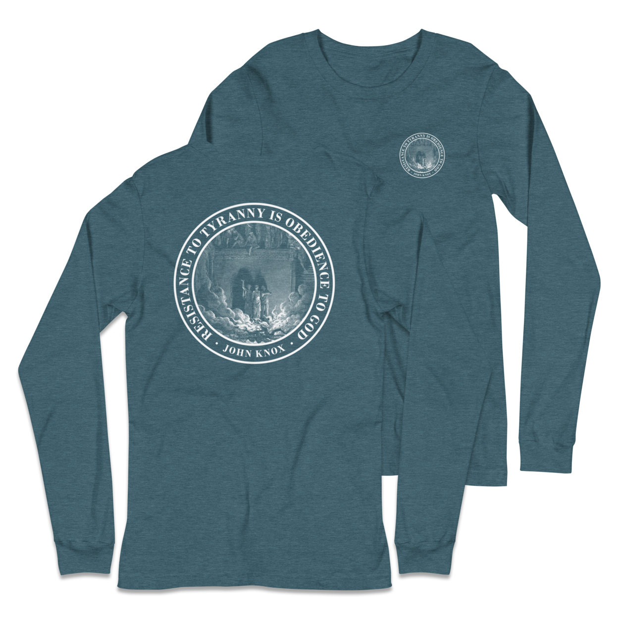 Resist Tyranny Long Sleeve Shirt - 1689 Designs