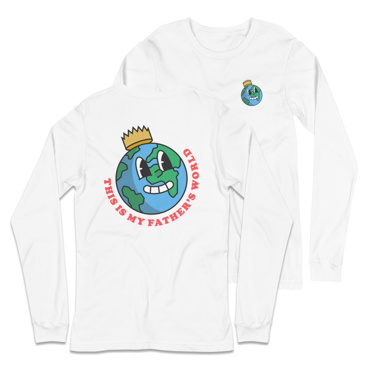 My Father's World Long Sleeve Shirt - 1689 Designs