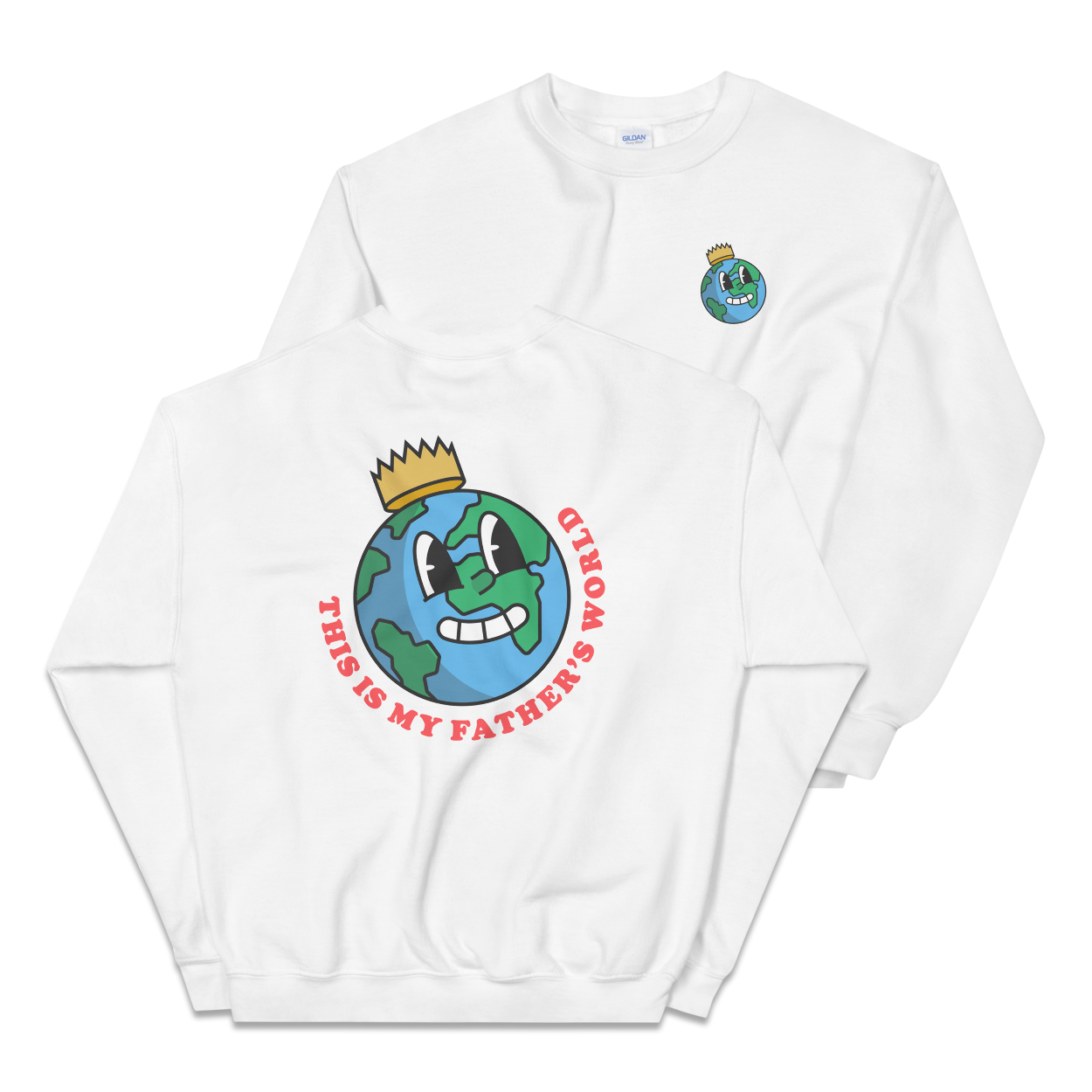 My Father's World Sweatshirt - 1689 Designs