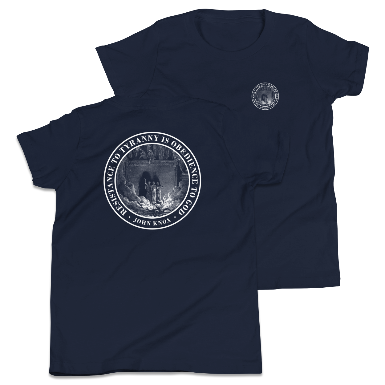 Resist Tyranny Youth T-Shirt - 1689 Designs