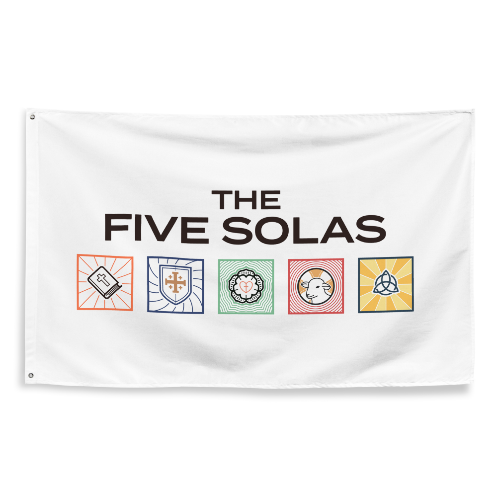 The Five Solas Flag - 1689 Designs