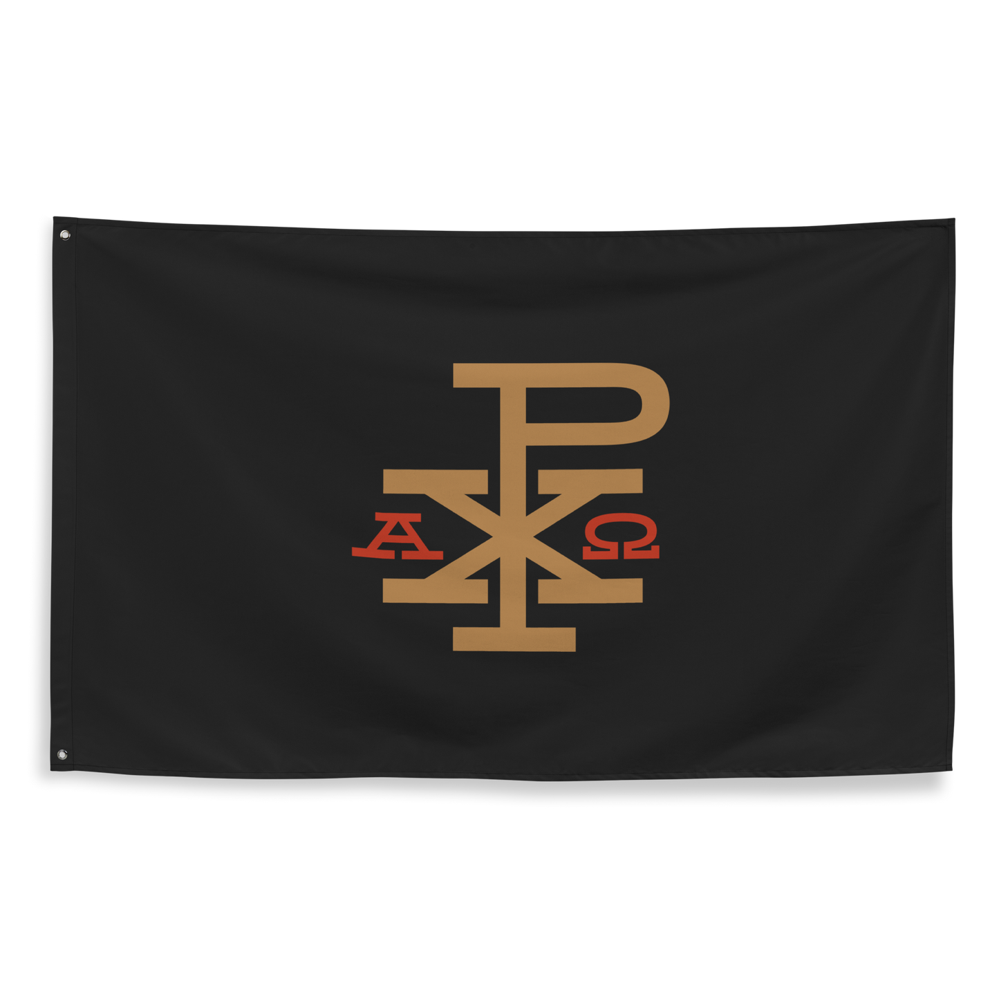 Alpha & Omega Chi Rho One-Sided Flag