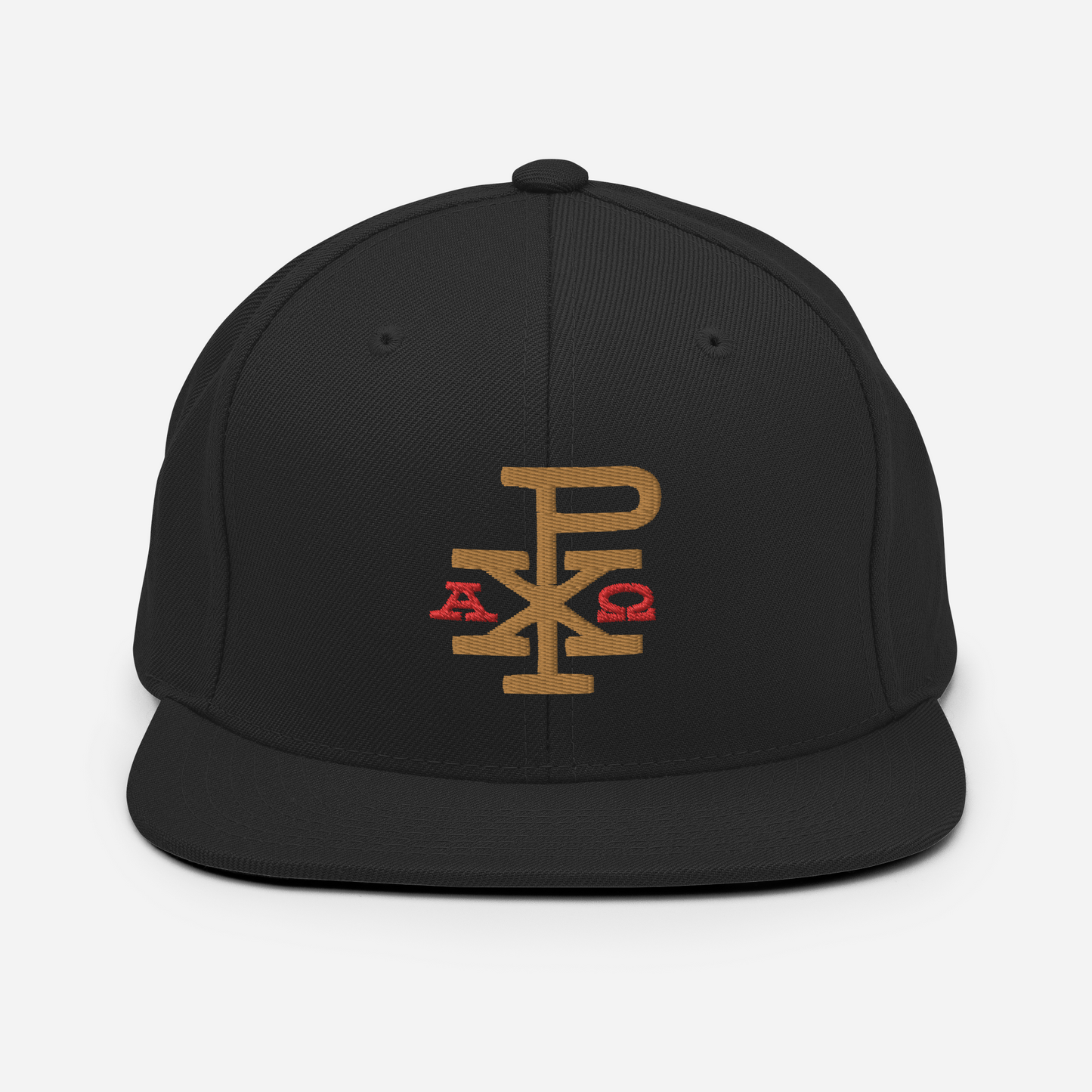 Alpha & Omega Chi Rho Snapback Hat