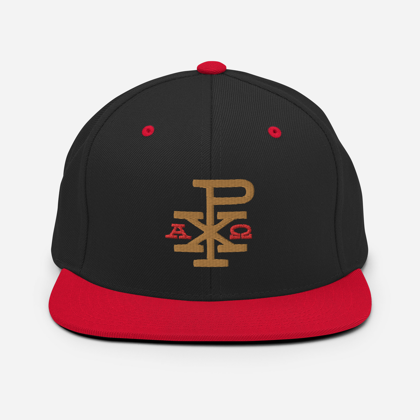 Alpha & Omega Chi Rho Snapback Hat