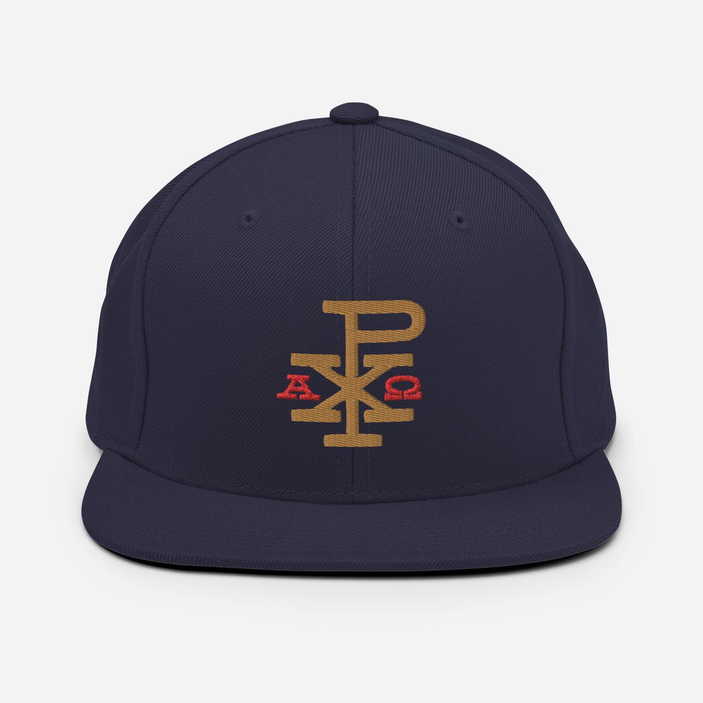 Alpha & Omega Chi Rho Snapback Hat