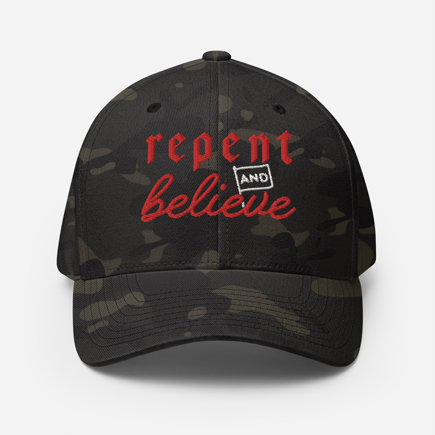 Repent and Believe Flexfit Hat