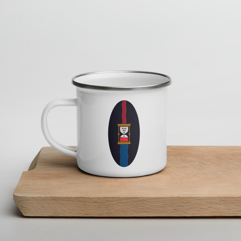Cup of Wrath 12oz Enamel Mug