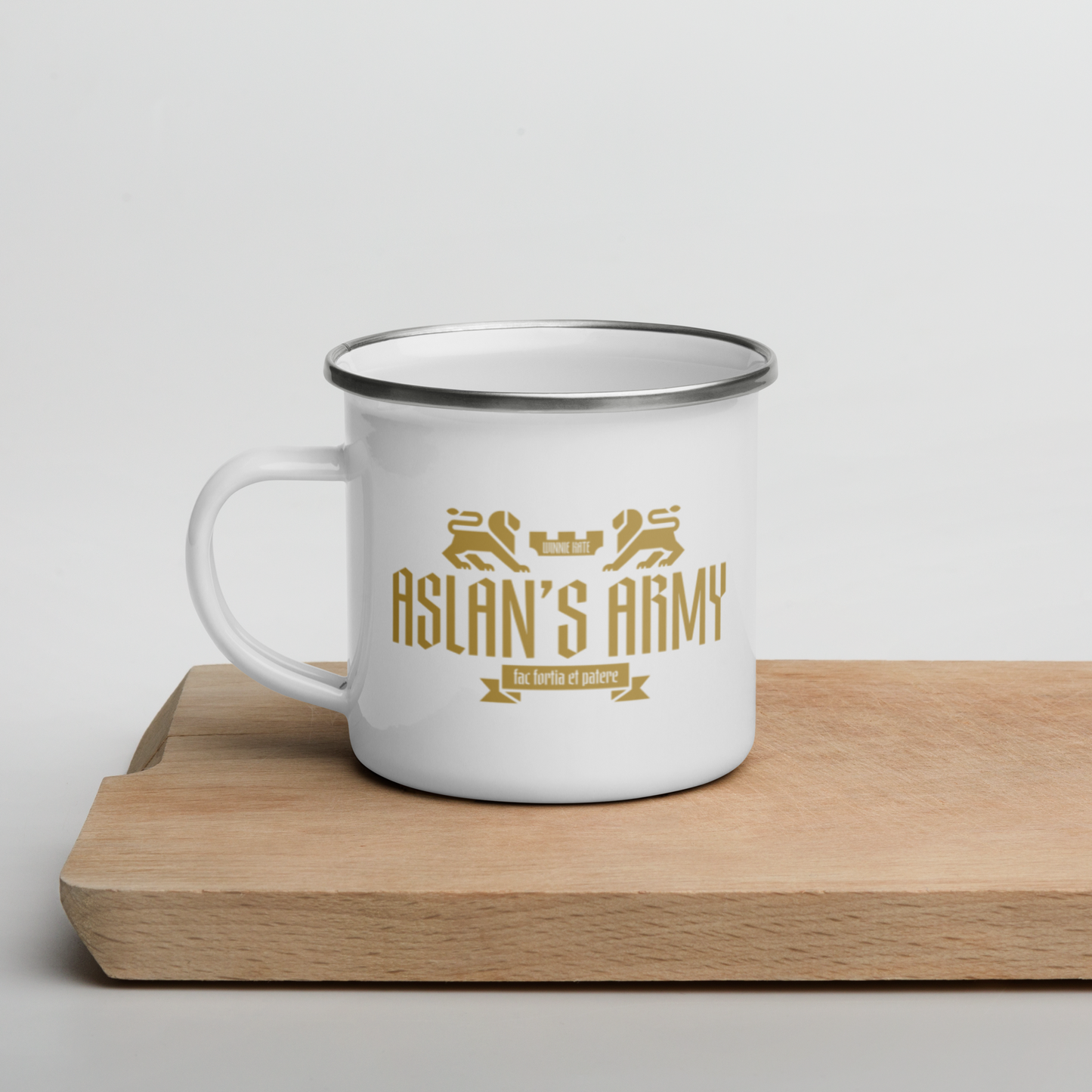 Aslan's Army 12oz Enamel Mug