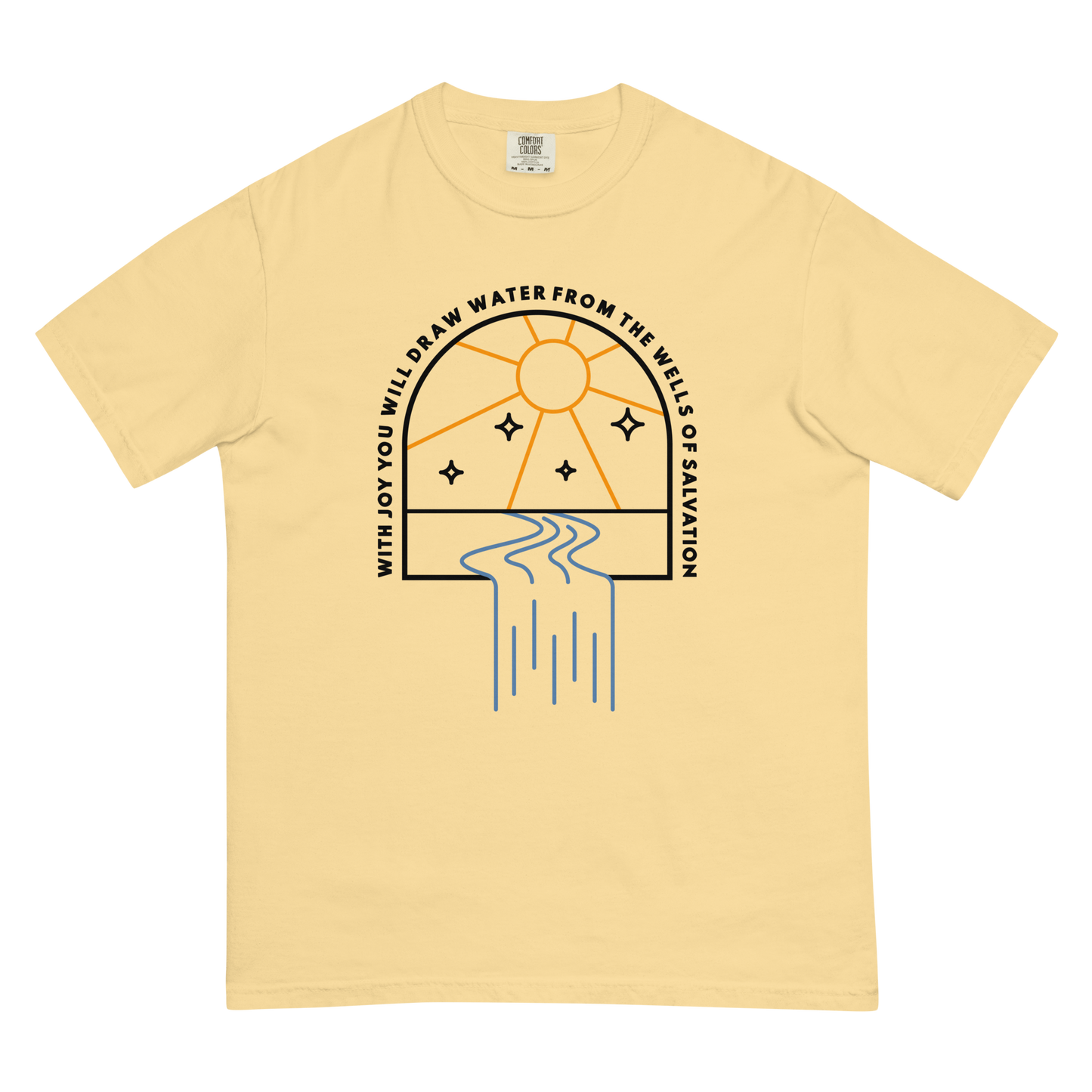 Wells of Salvation T-Shirt (Front Only) (Comfort Colors)