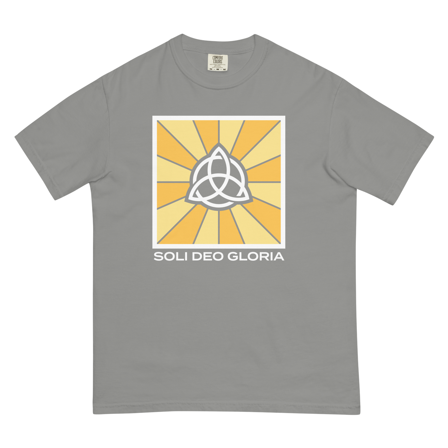 Soli Deo Gloria T-Shirt (Front Only) (Comfort Colors)