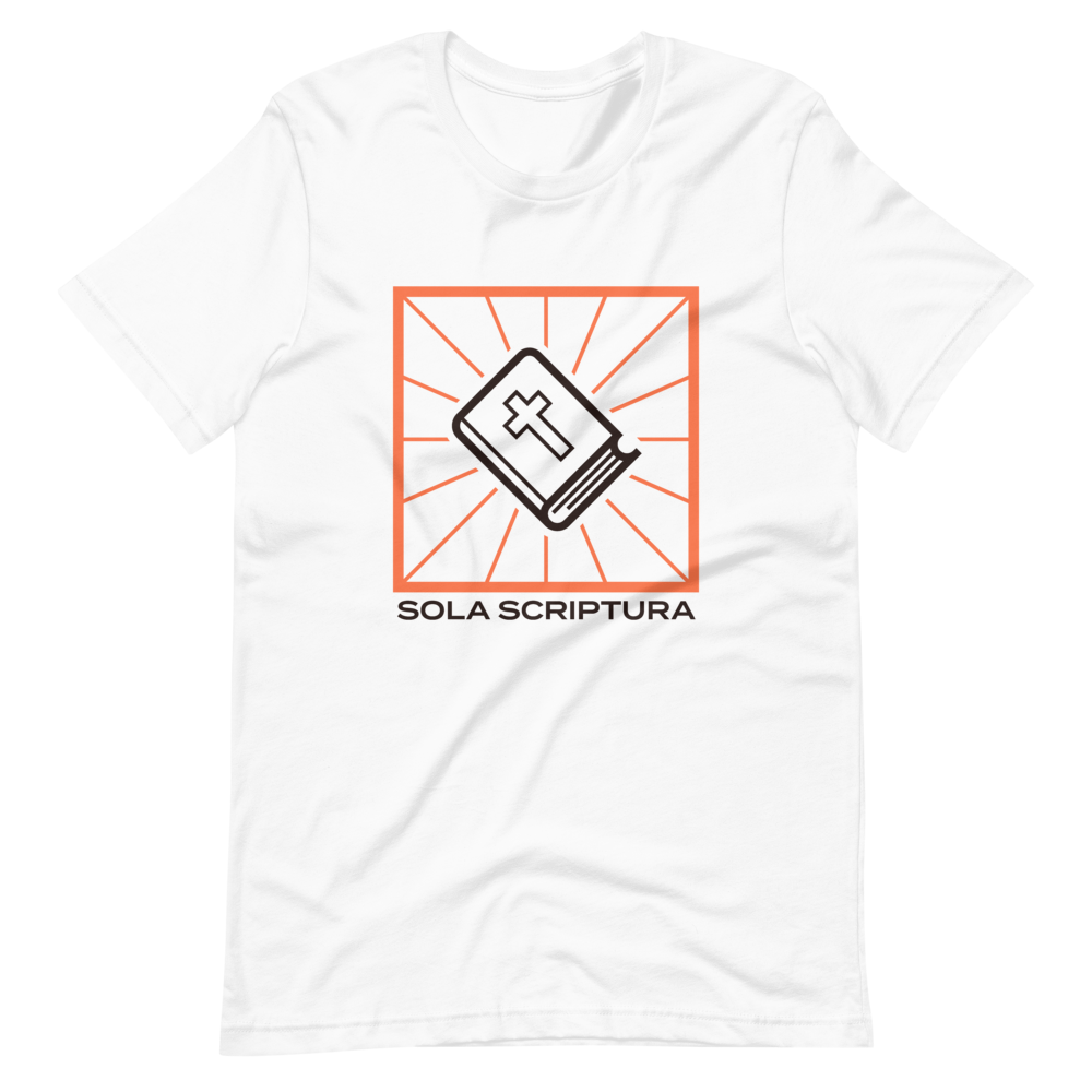 Sola Scriptura T-Shirt - 1689 Designs