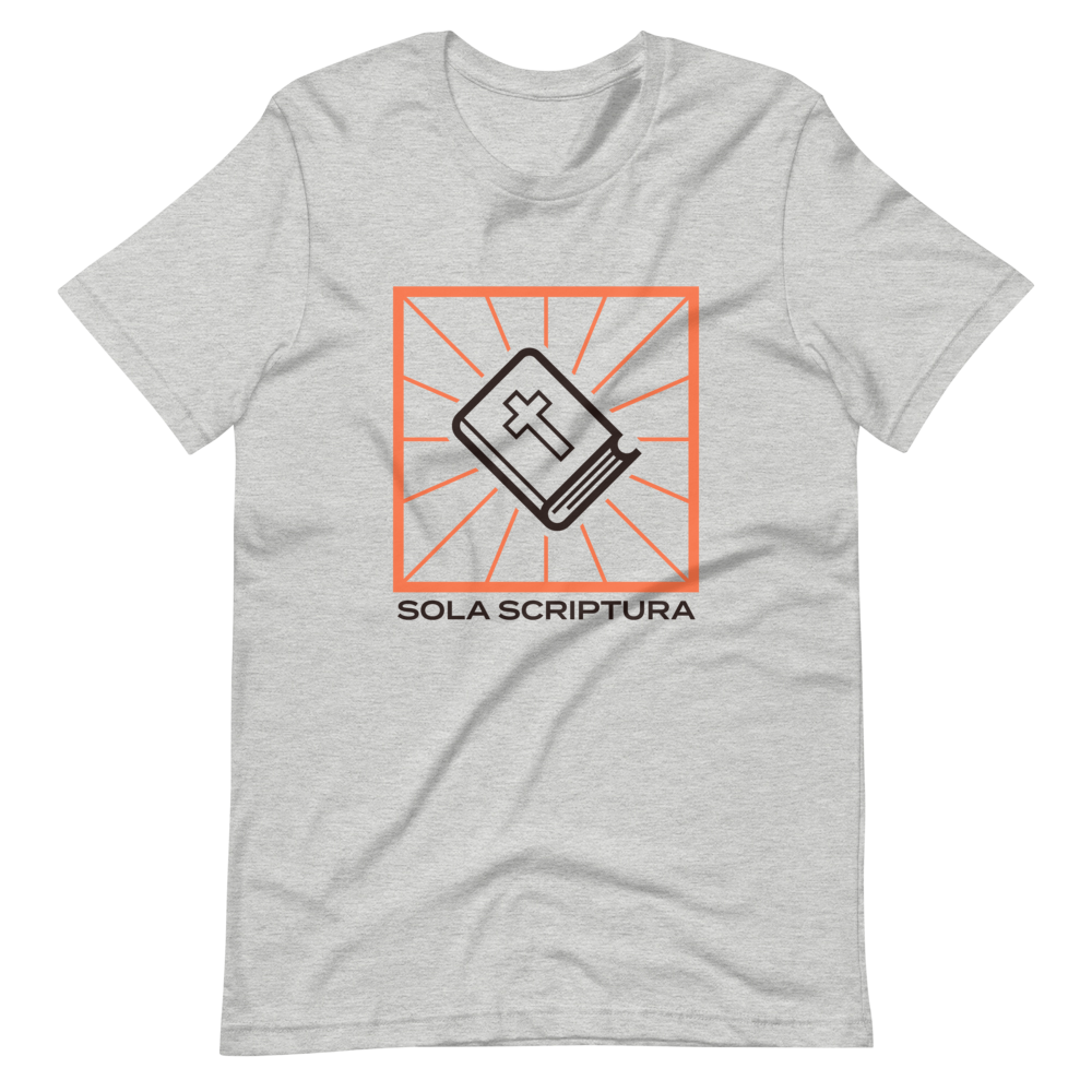 Sola Scriptura T-Shirt - 1689 Designs