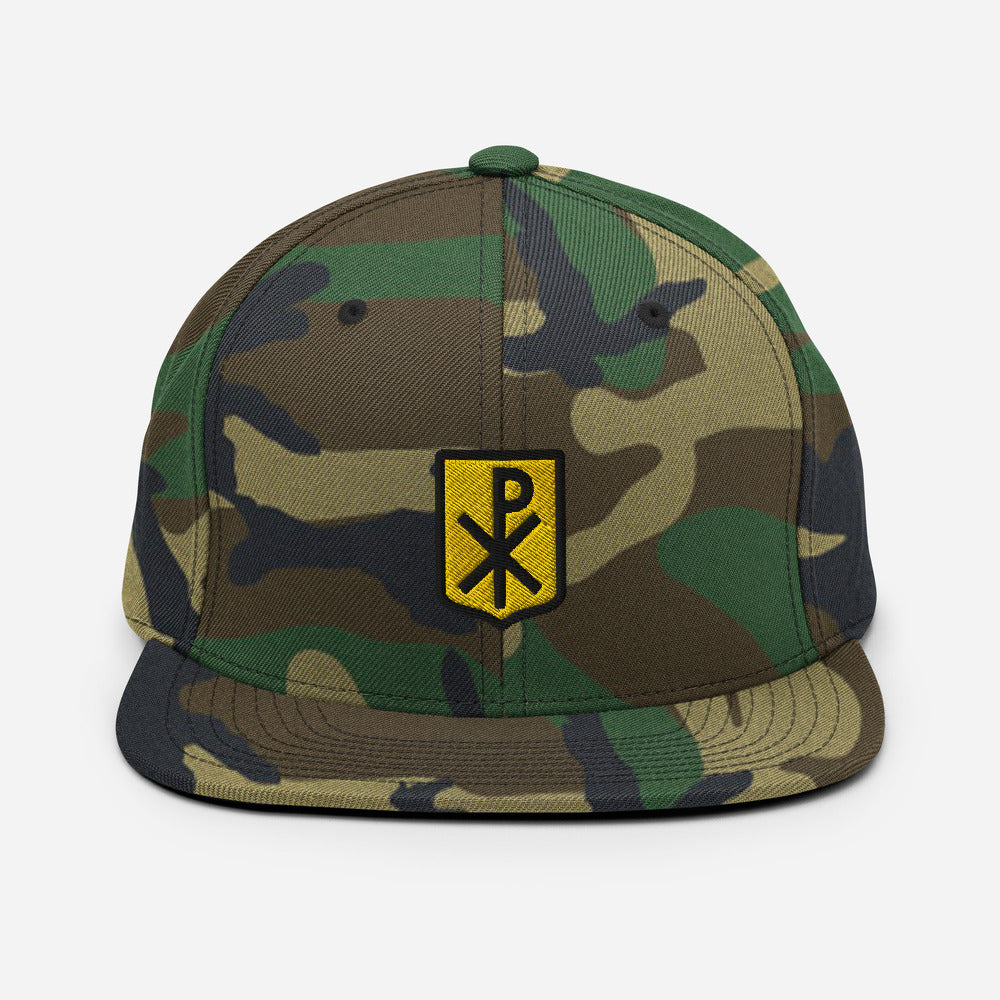 Chi Rho Snapback Hat - 1689 Designs
