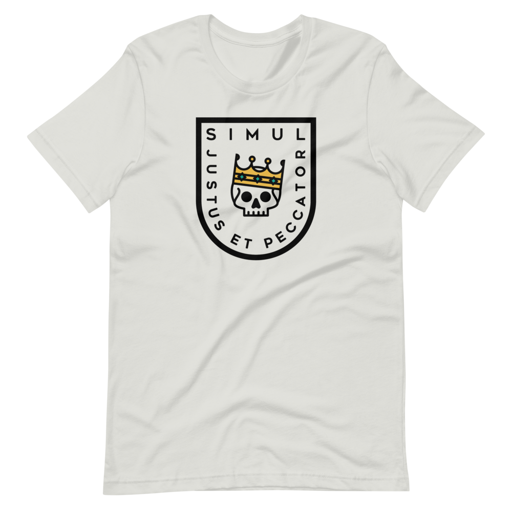 Simul Justus et Peccator T-Shirt - 1689 Designs