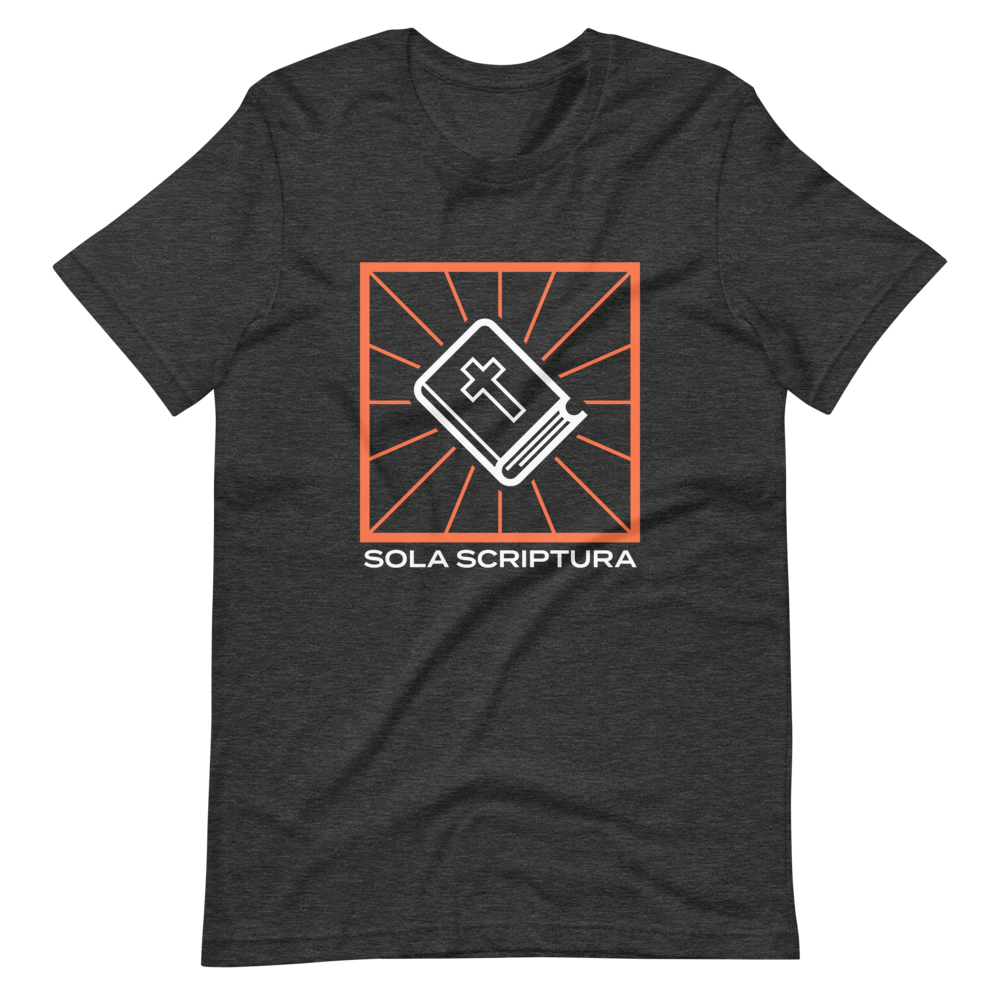 Sola Scriptura T-Shirt - 1689 Designs
