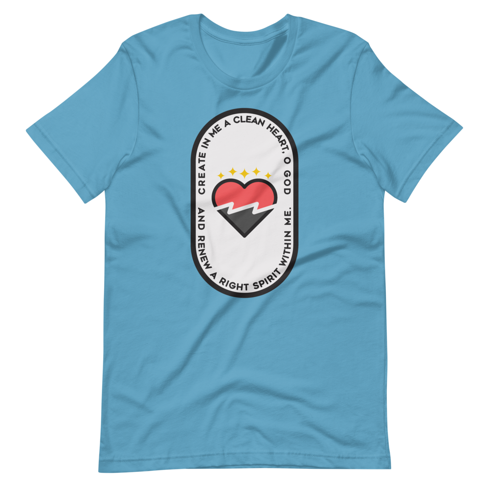 Psalm 51:10 T-Shirt - 1689 Designs