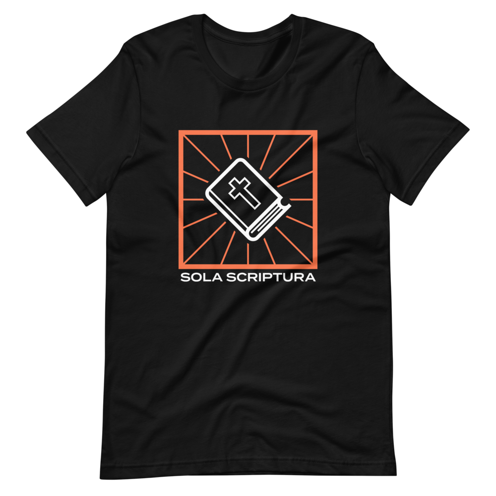 Sola Scriptura T-Shirt - 1689 Designs