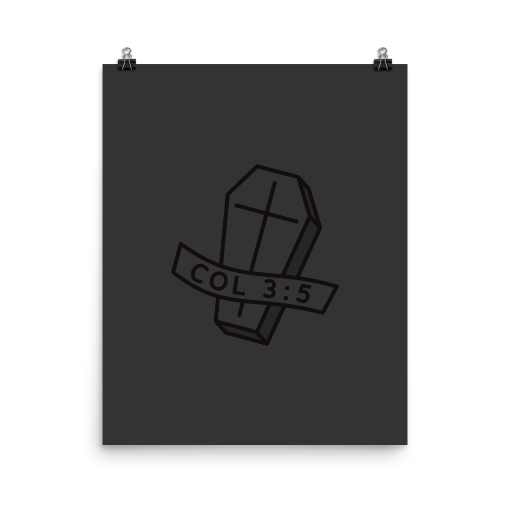 Colossians 3:5 Print
