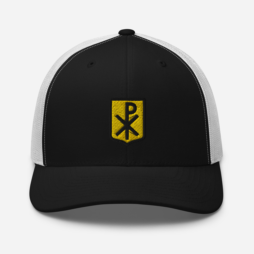 Chi Rho Trucker Hat - 1689 Designs