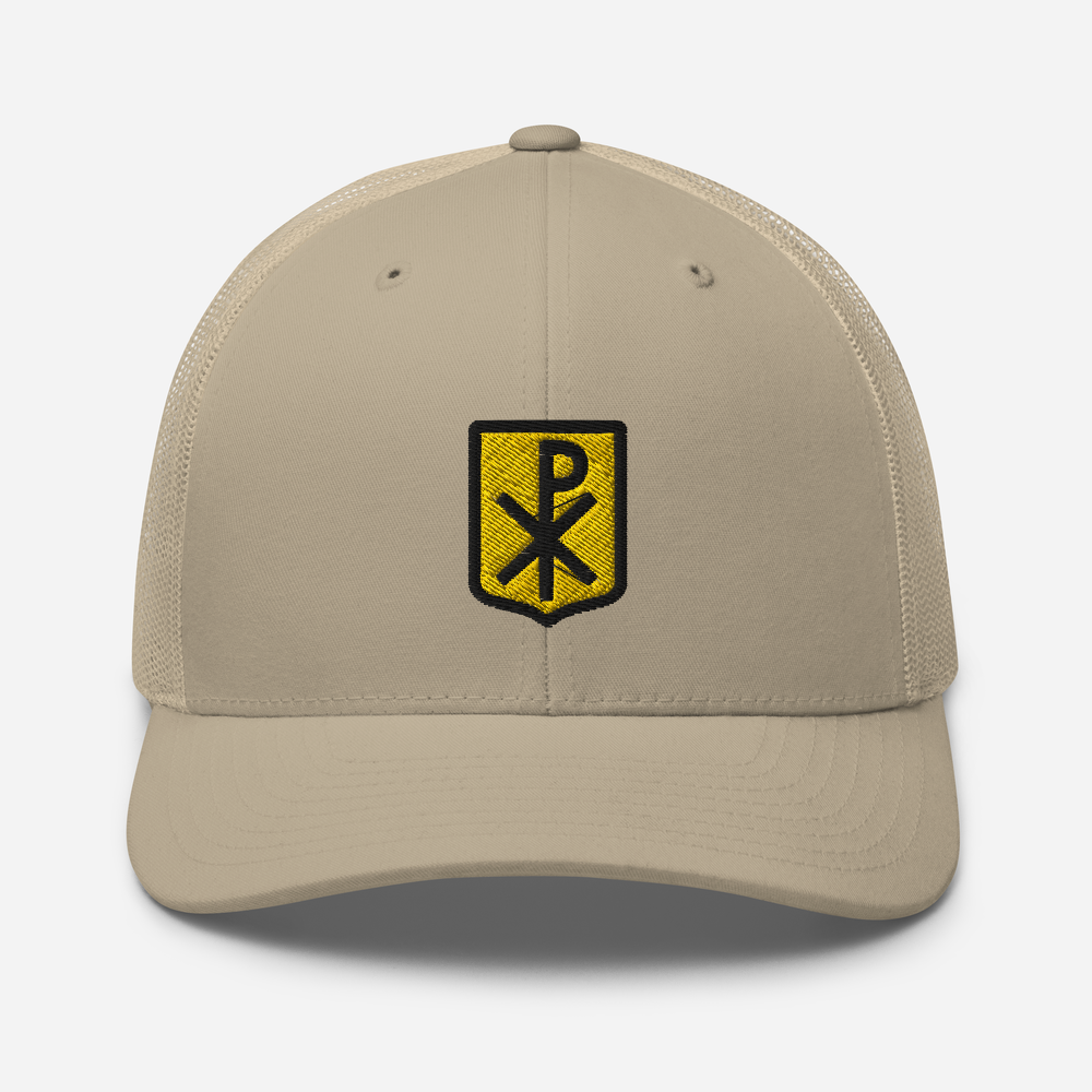 Chi Rho Trucker Hat - 1689 Designs