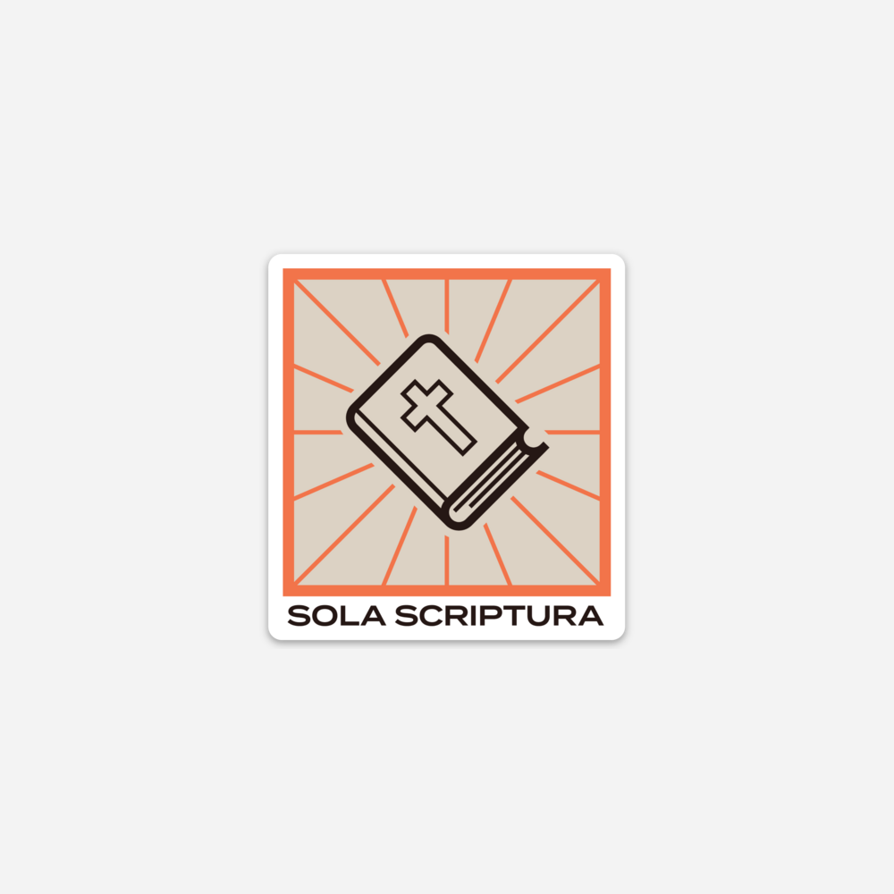 Sola Scriptura Sticker