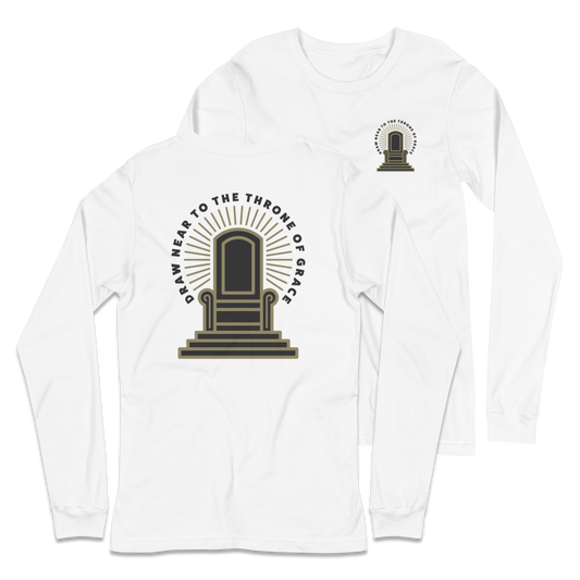Throne of Grace Long Sleeve Shirt - 1689 Designs