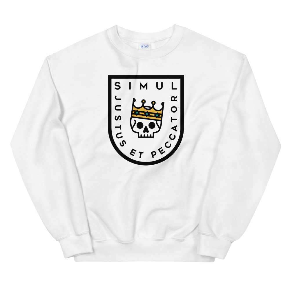Simul Justus et Peccator Sweatshirt - 1689 Designs