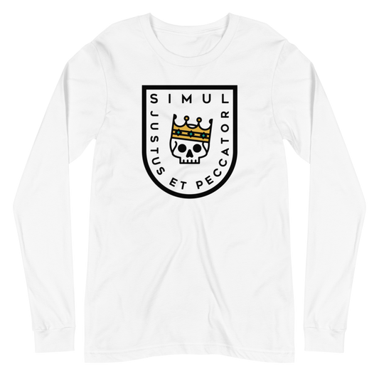 Simul Justus et Peccator Long Sleeve Shirt - 1689 Designs