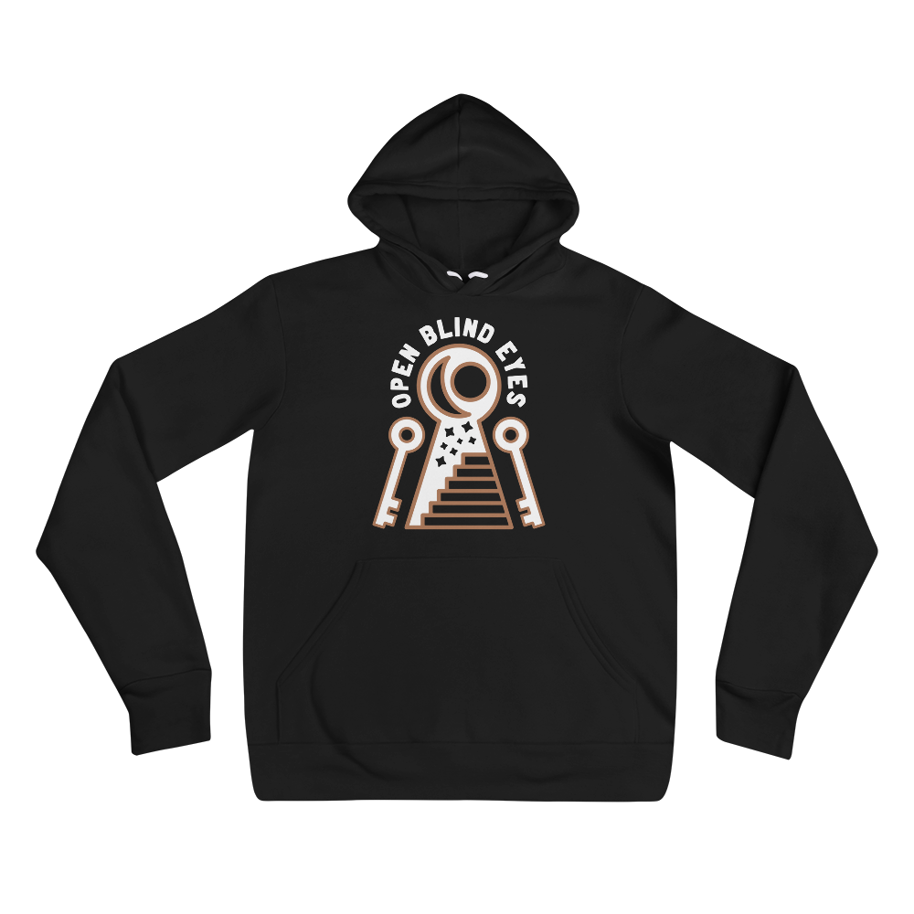 Open Blind Eyes (Front Only) Hoodie