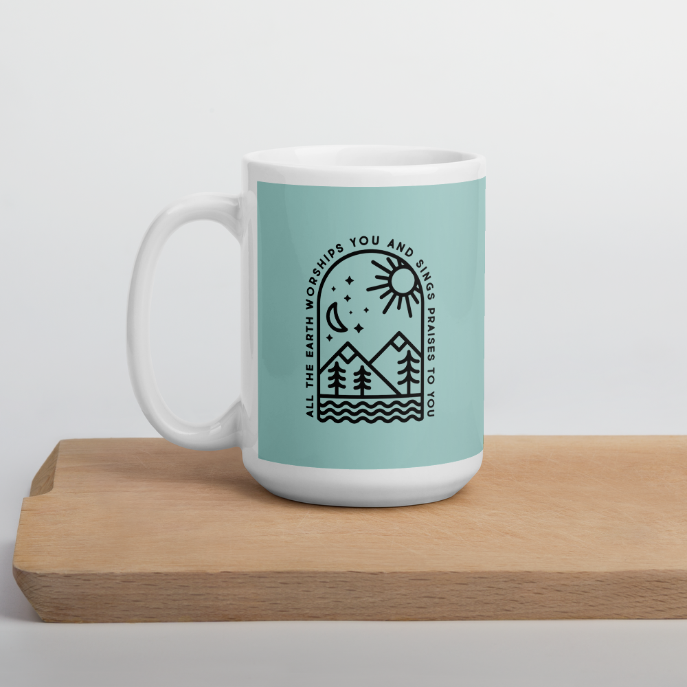 Psalm 66:4 Mug - 1689 Designs