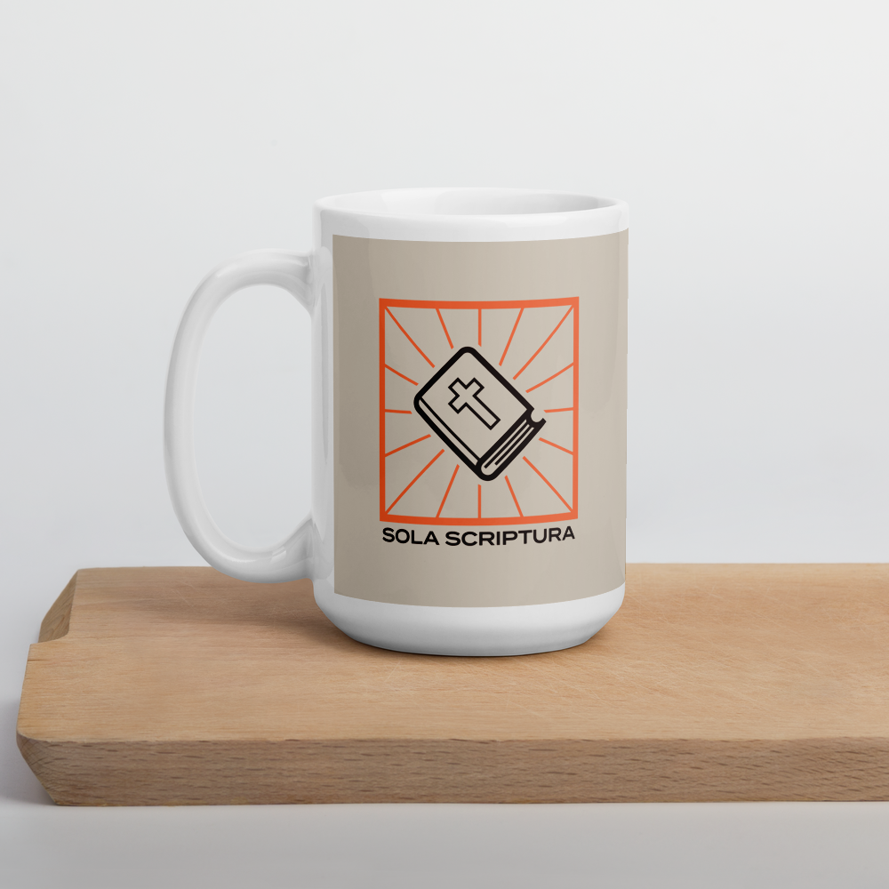 Sola Scriptura Mug - 1689 Designs