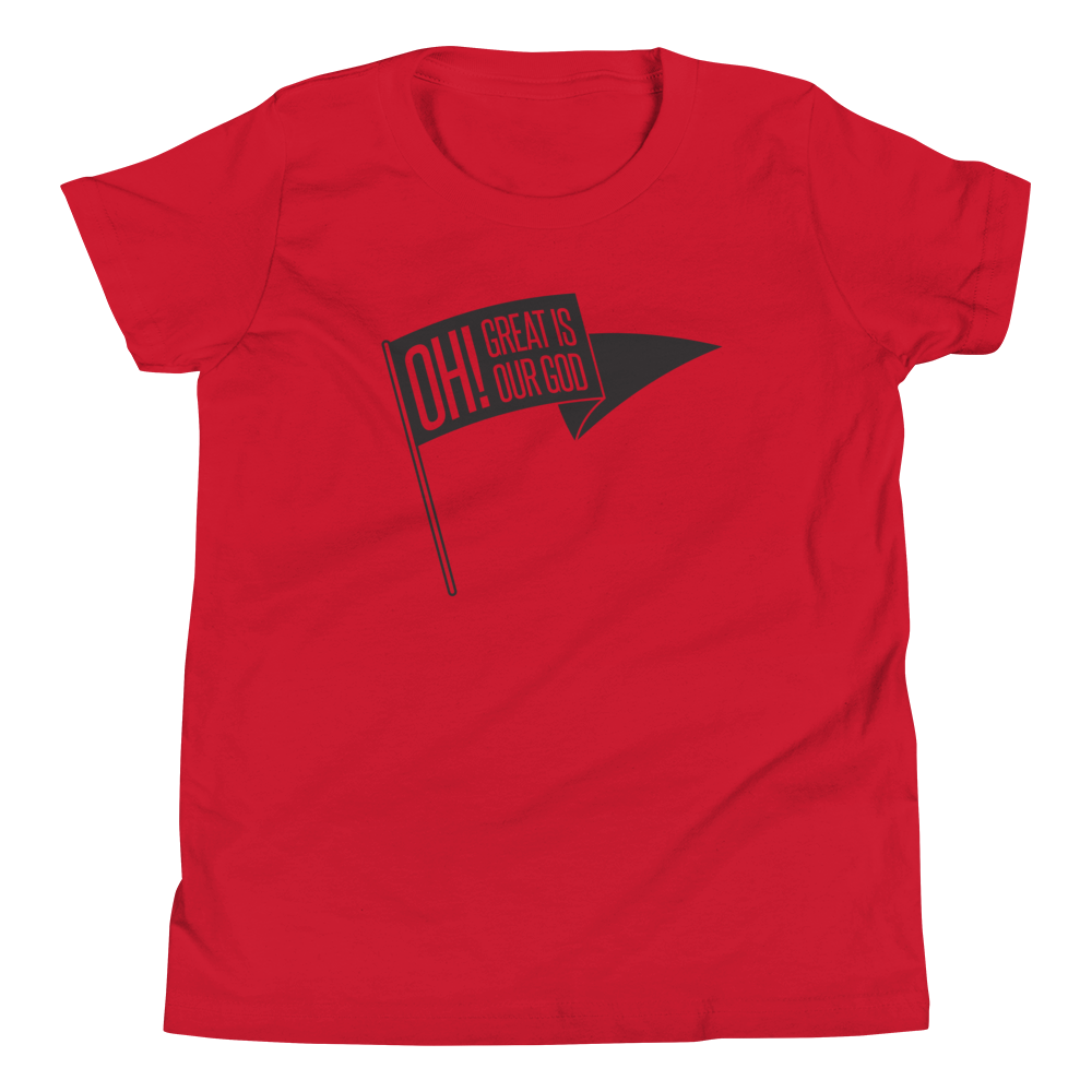 Oh! Great Is Our God! Youth T-Shirt - 1689 Designs