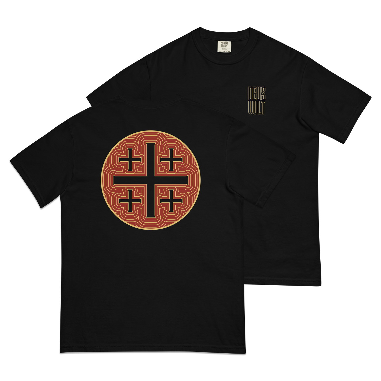 Deus Vult T-Shirt (Comfort Colors)