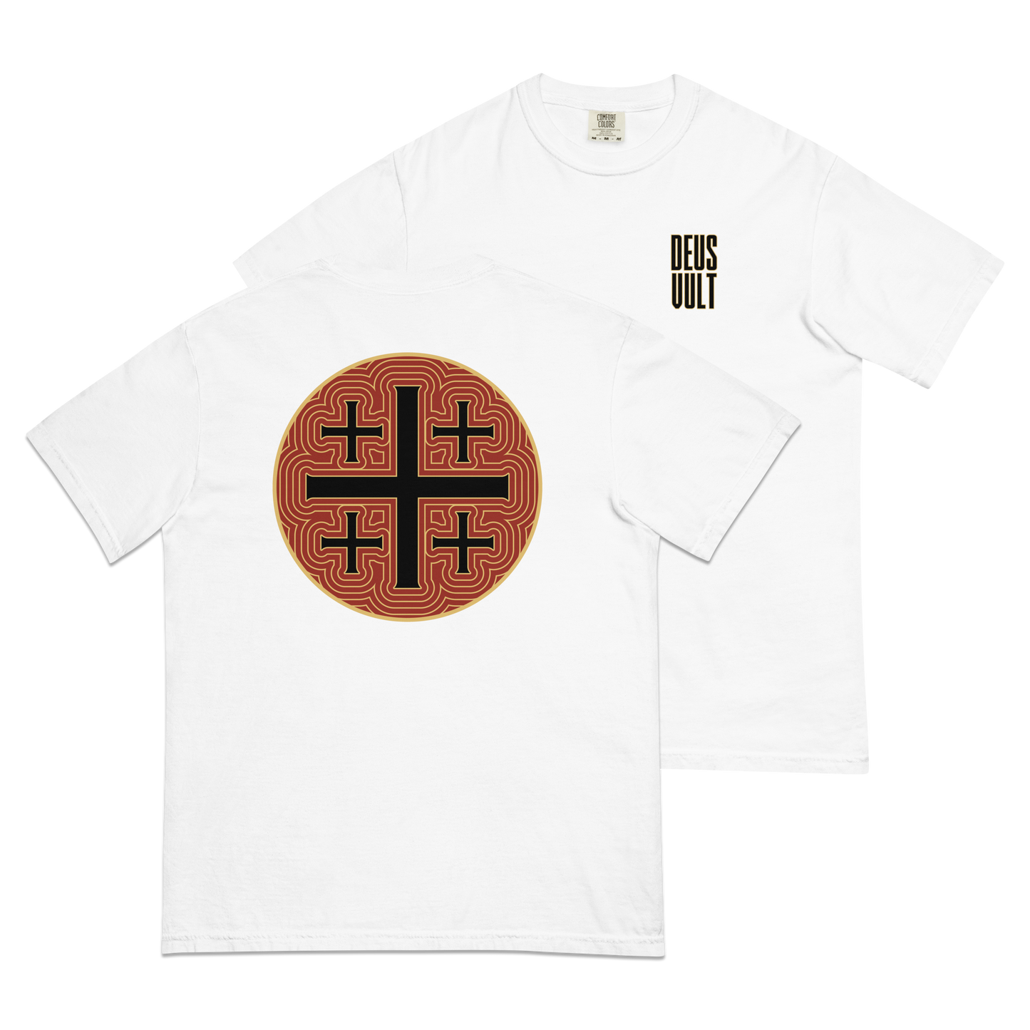 Deus Vult T-Shirt (Comfort Colors)