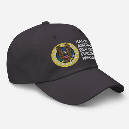 Native American Beware Baseball Hat
