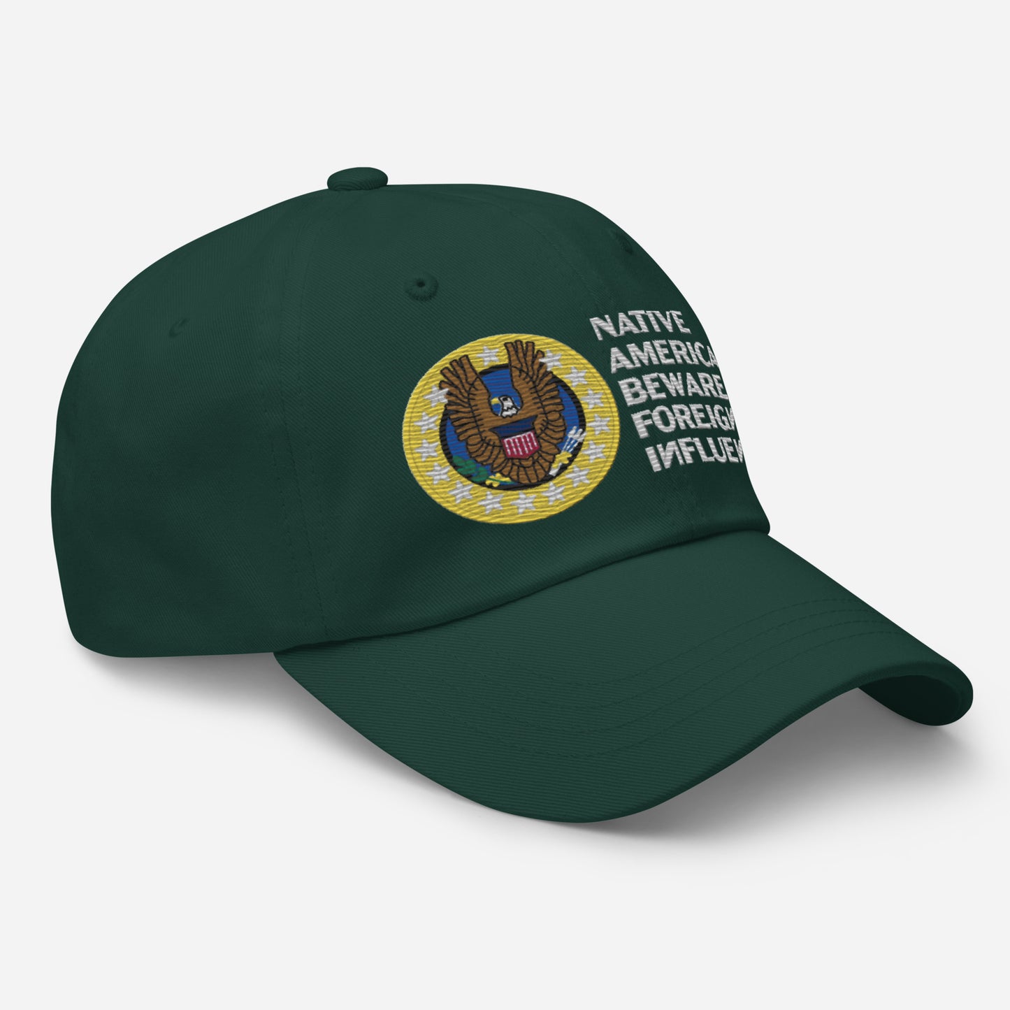 Native American Beware Baseball Hat