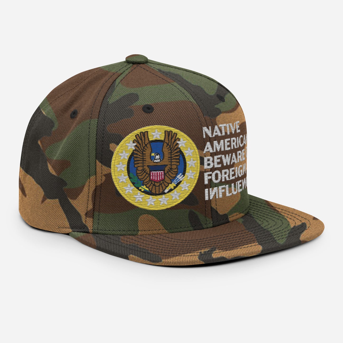 Native Americans Beware Snapback Hat