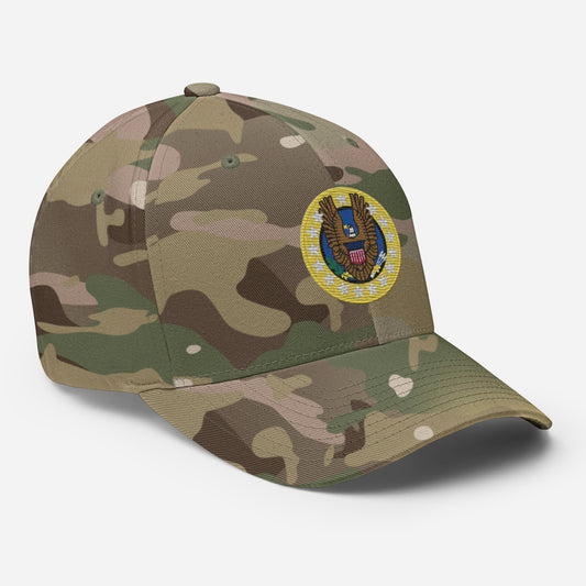 Native Americans Beware Flexfit Hat (Seal Only)