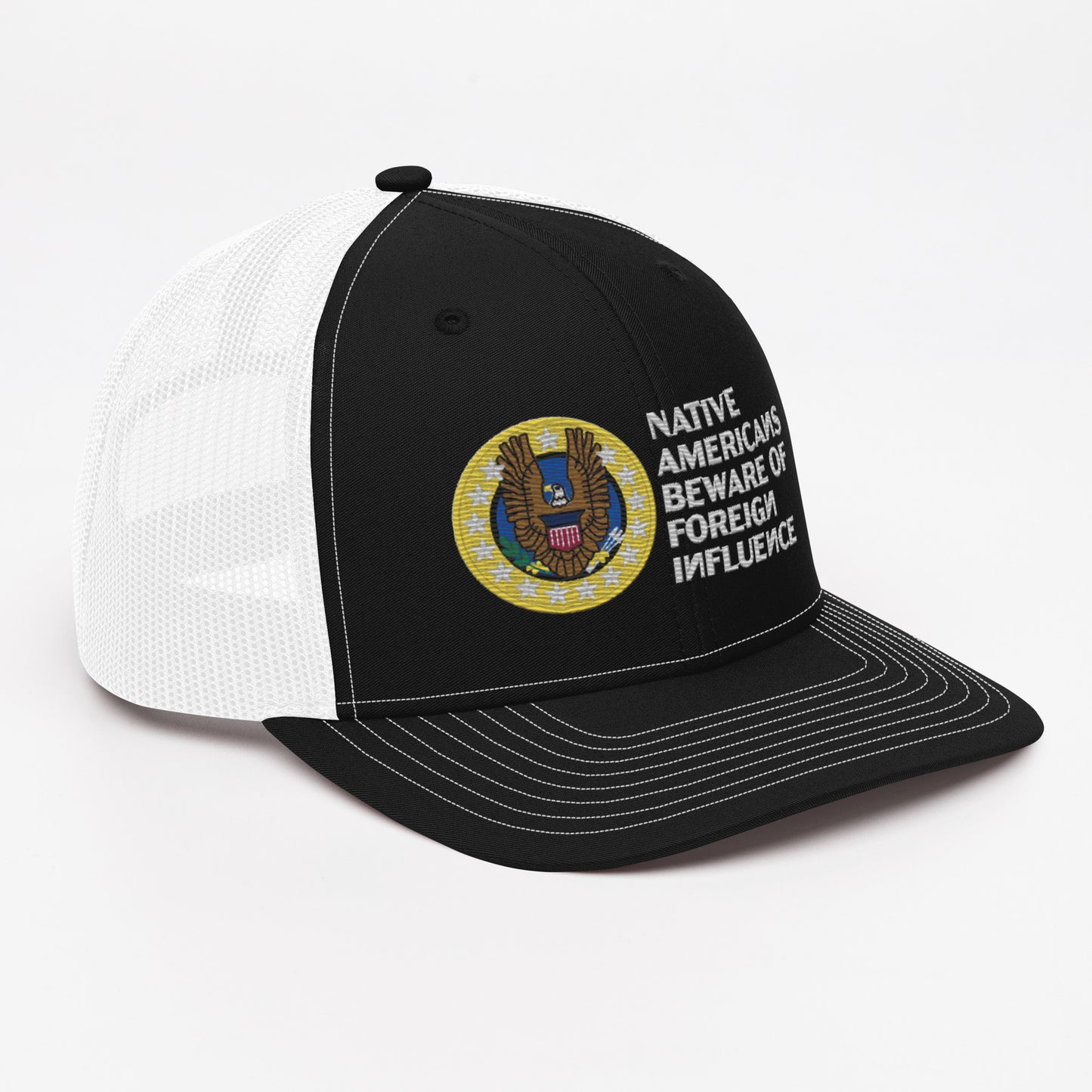 Native Americans Beware Richardson Trucker Hat
