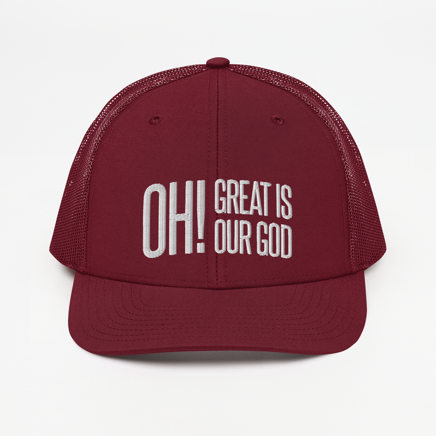 Oh! Great Is Our God! Richardson Trucker Hat