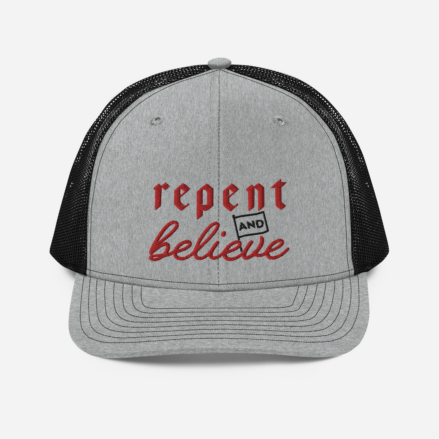Repent and Believe Richardson Trucker Hat
