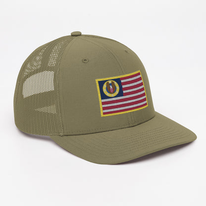 Know Nothing Richardson Trucker Hat (Flag Only)